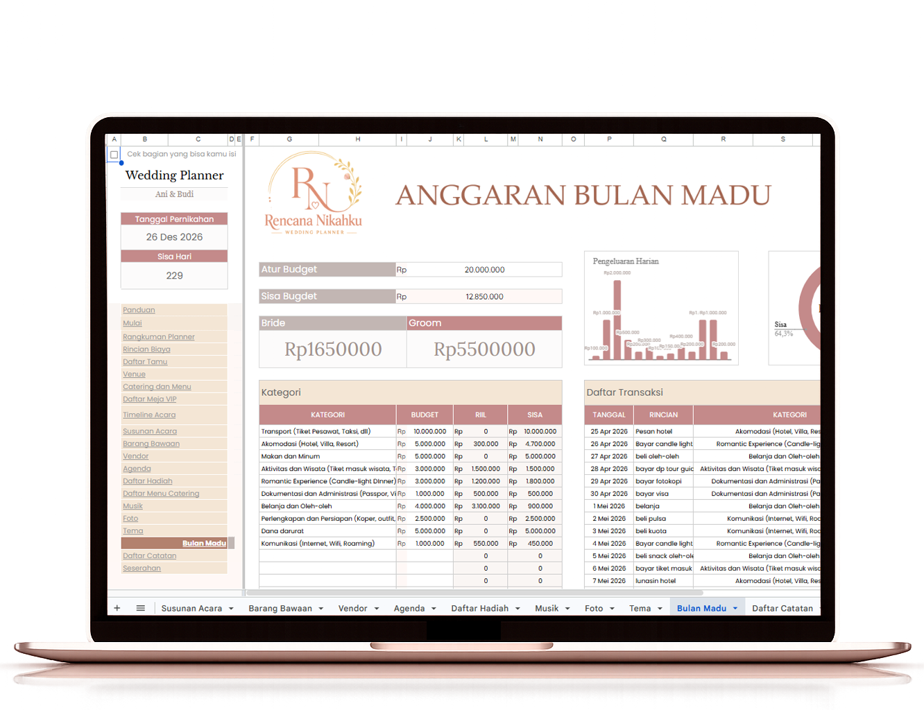 Tampilan Slide 1